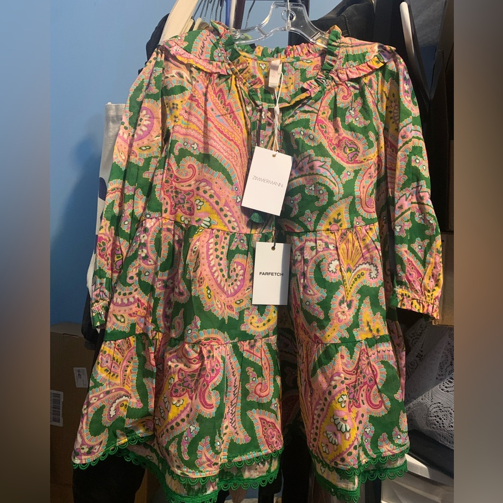 Zimmermann Teddy Tiered Dress